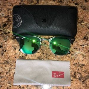 Authentic Ray Ban Clubmaster Sunglasses